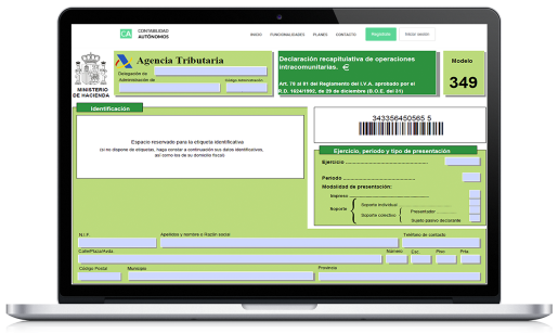 Modelo 349: Qué es, cómo se presenta y plazos